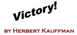 The Poem Victory By Herbert Kauffman