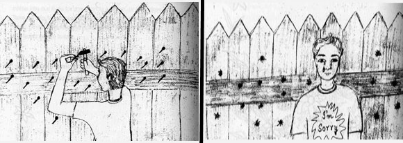  Le clou Dans l'histoire de la clôture - Lorsque Vous Ne Contrôlez Pas Votre Colère, Vous Ne Faites Que des dégâts 