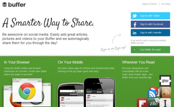 Buffer - A smarter way to Social Media Automation Management