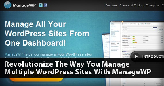 ManageWP - The Best Way To Manage WordPress Blogs And Websites