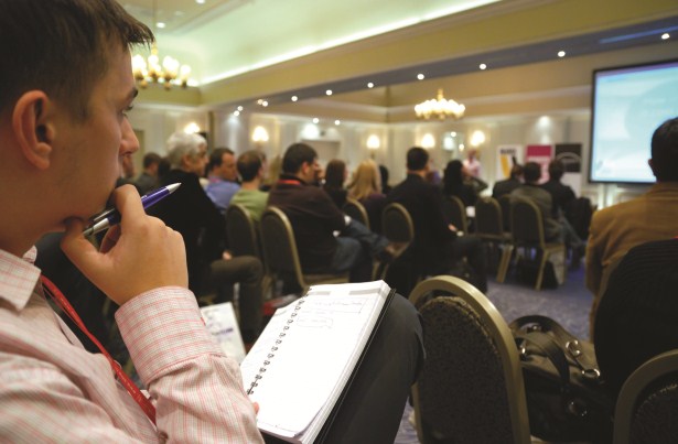 Entrepreneurship Workshop And Personal Development Seminar - Audience Listening To The Speaker