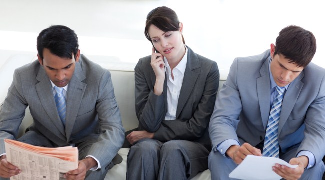 Taking Toll Free Call From Office - Business Lady Taking To Customer On Toll Free