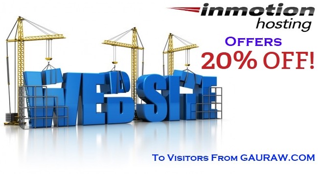 InMotion Hosting Special Discount Offer For Kumar Gauraw Website Visitors