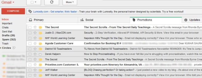 Gmail New Inbox - Important And Educational Emails In Promotions Tab