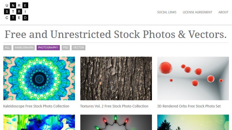 Download Unrestricted Stock Images for free