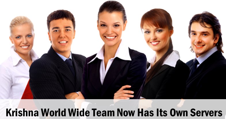 Krishna World Wide Team - Manages Its Own WordPress Hosting Servers