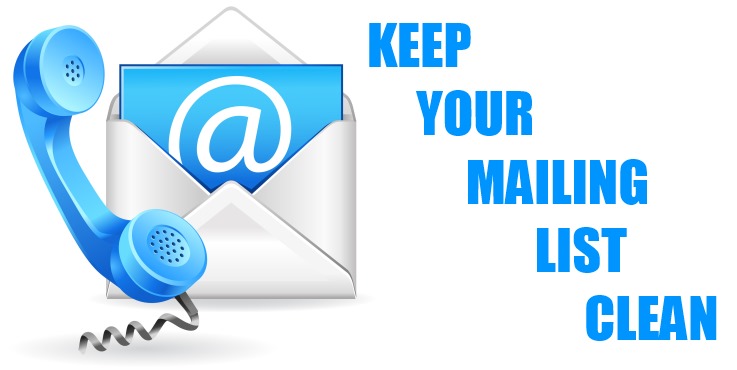 Keep Your Mailing List Clean - Remove People Who Unsubscribe - Save Money