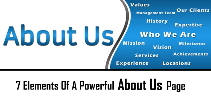 7 elements of a powerful about us page for your website whether it is personal or business website