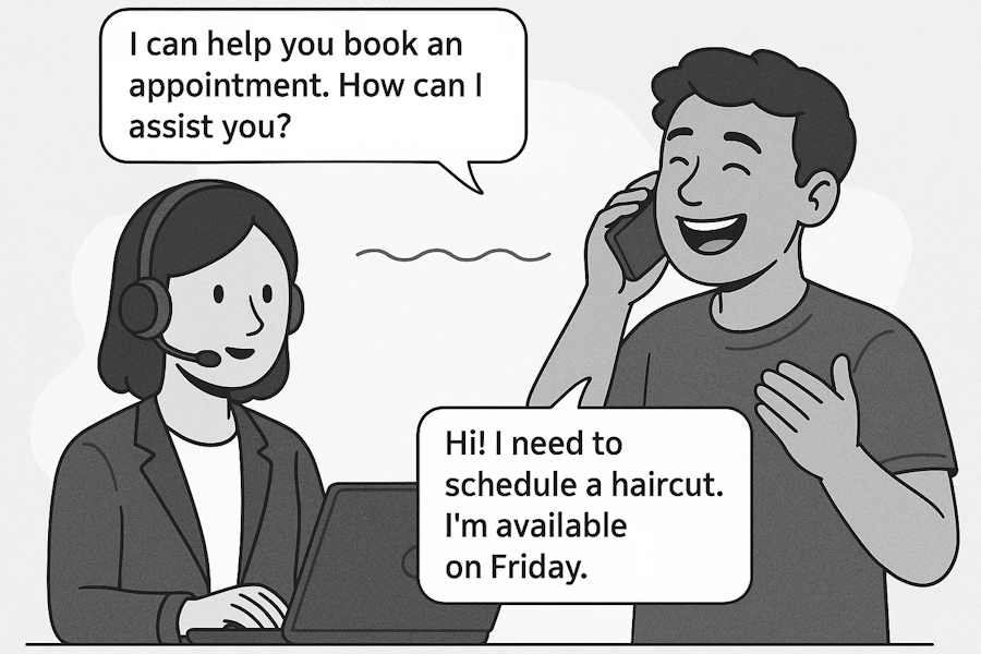 ai-based-voice-assistant-customer-service-book-appointments