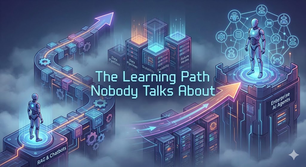 From RAG to AI Agents- The Learning Path Nobody Talks About-Kumar-Gauraw-FearturedImage